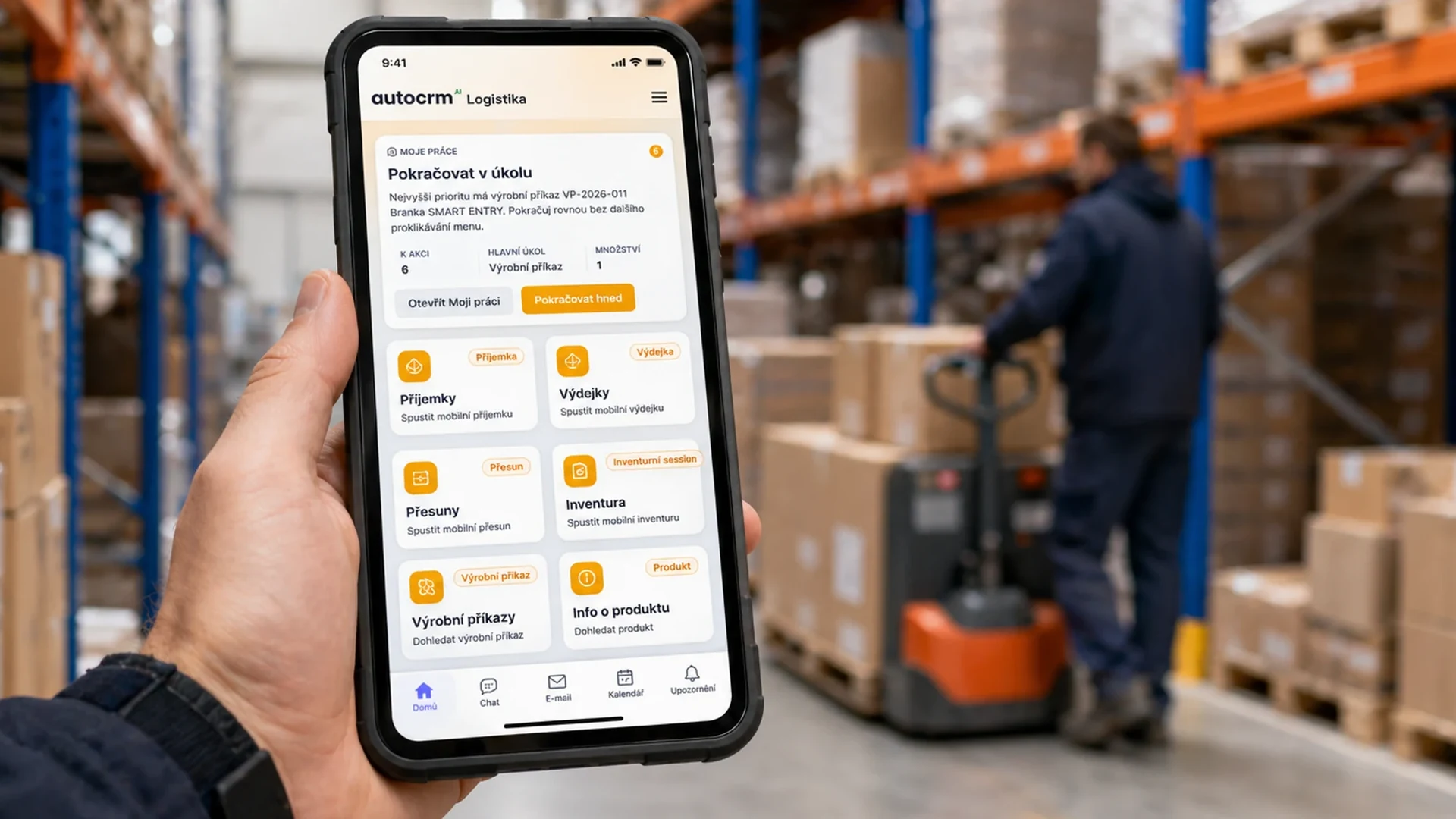 ERP systém pro společnost prodávající zemědělskou techniku