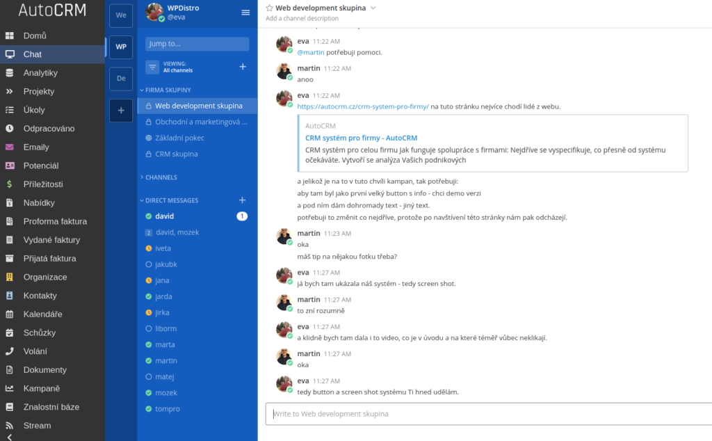 CRM systém pro firmy 2